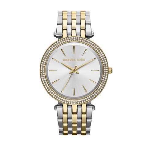 michael kors uhr gold silber|Michael Kors armband.